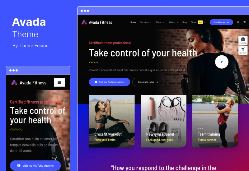 Avada 主題 - WordPress 和 WooCommerce 主題的網站構建器