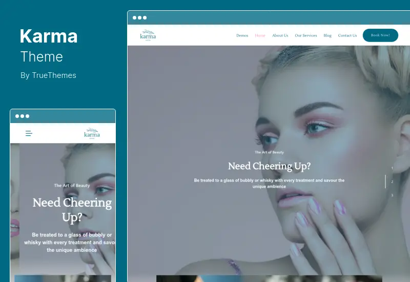 Karma 主題 - 商業登陸頁面 Elementor WordPress 主題