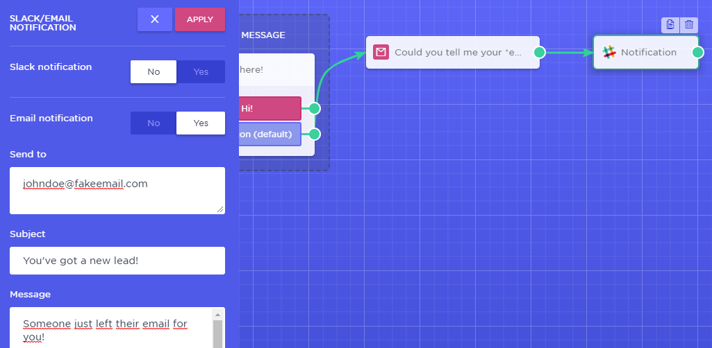 配置電子郵件通知。