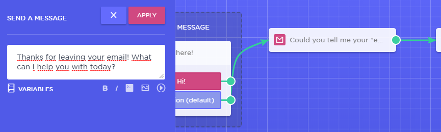 使用 WordPress 集成為您的 Landbot.io 配置感謝信息。