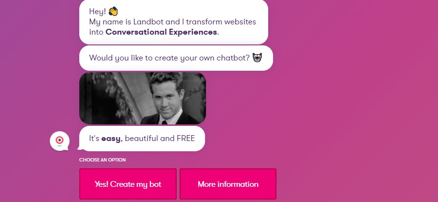 創建一個新的聊天機器人。