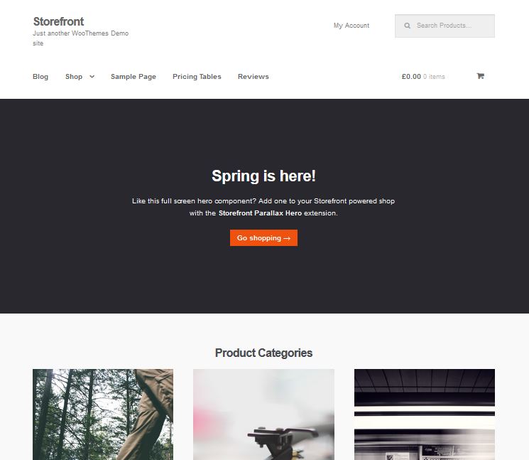 免费响应式 wordpress 主题店面