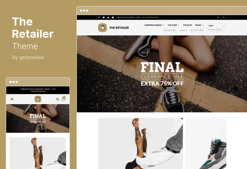 Tema Pengecer - Unggulan, Tema WooCommerce Serbaguna Terlaris