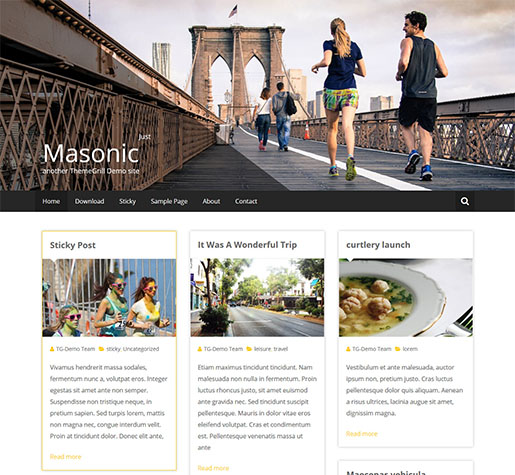 共濟會-最佳免費-wordpress-博客主題