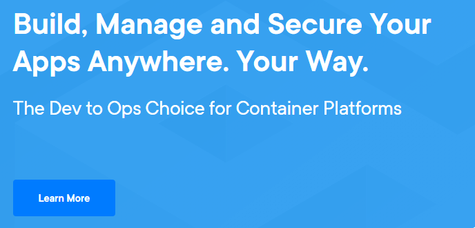 Dockerホームページ。