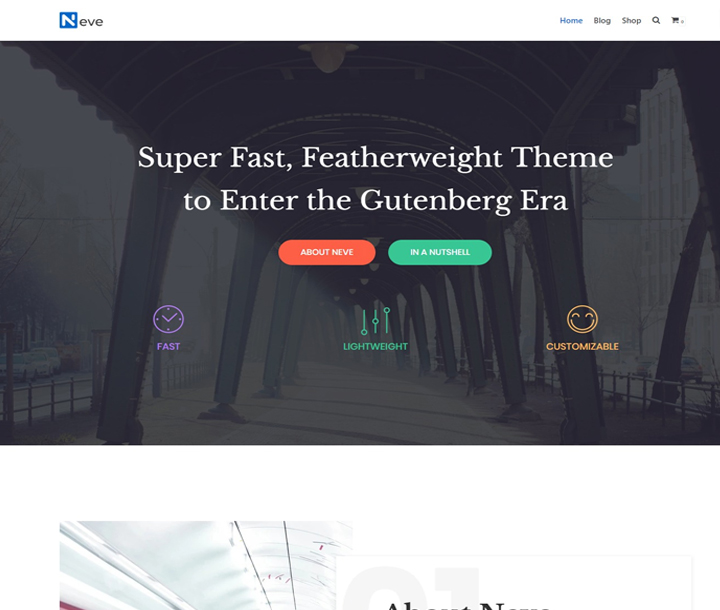 neve-free-onepage-wordpress-theme