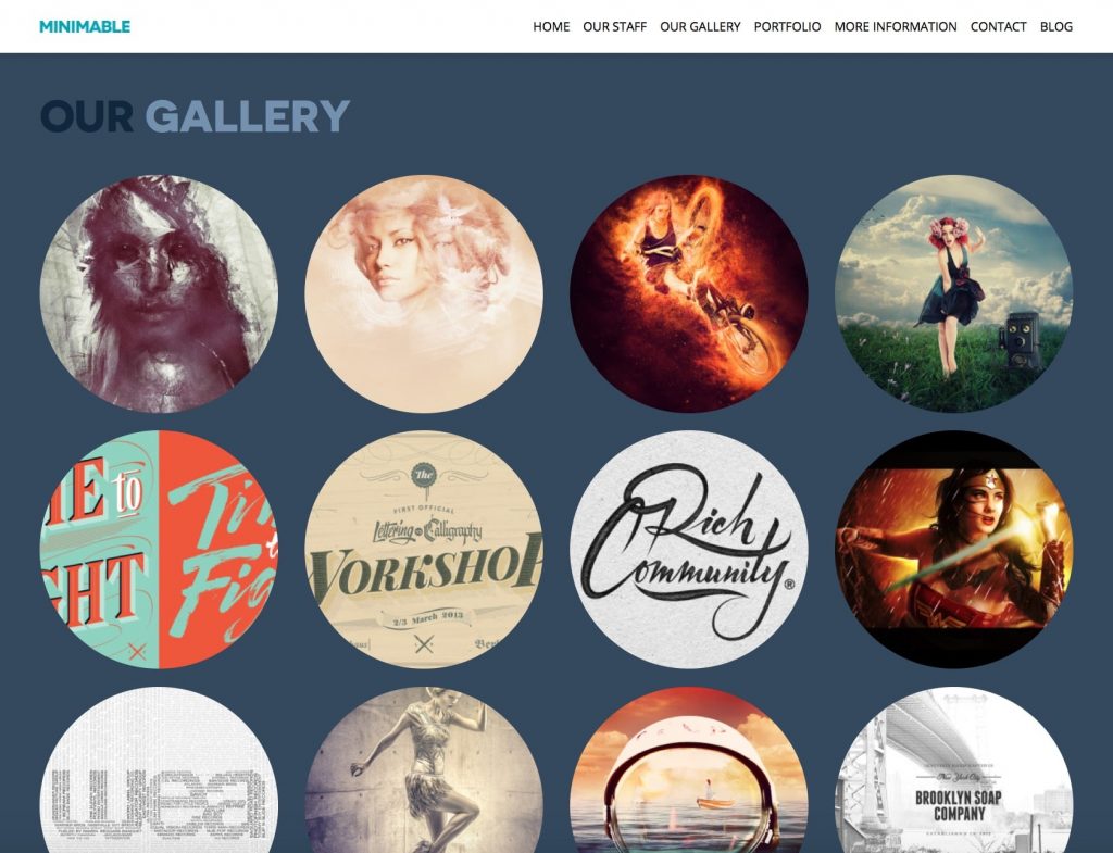 最小限-無料の1ページのワードプレステーマコレクション