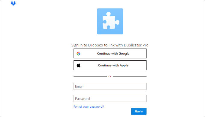登錄您的 Dropbox 帳戶 Login to your Dropbox account