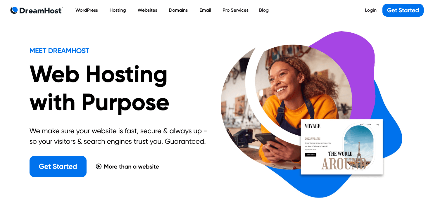 DreamHost è una delle migliori alternative a HostGator.