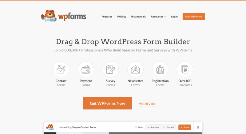 plug-in-donazione-wpforms