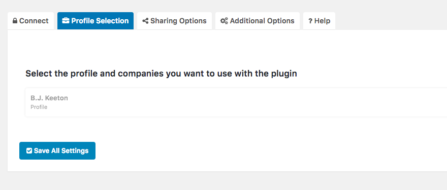 WordPressからLinkedInへ