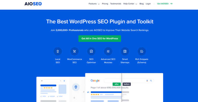 Plugin SEO tout-en-un All in One SEO plugin