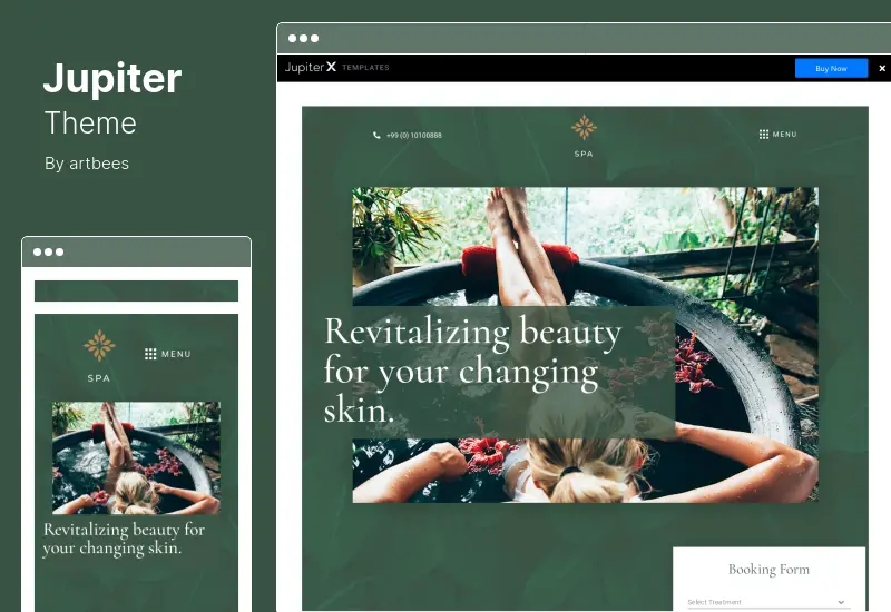 Tema JupiterX - Tema WordPress multifuncțională Elementor