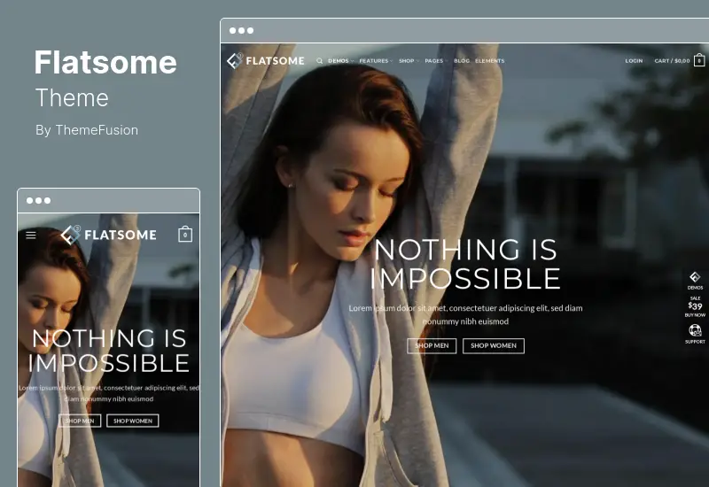 Flatsome Theme - Creator de site-uri web pentru tema WordPress și WooCommerce