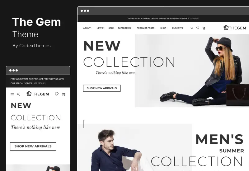 TheGem テーマ - クリエイティブな多目的 & WooCommerce WordPress テーマ