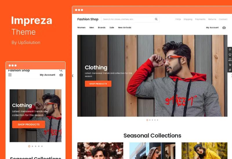 Tema Impreza - Site WordPress și tema WooCommerce Builder