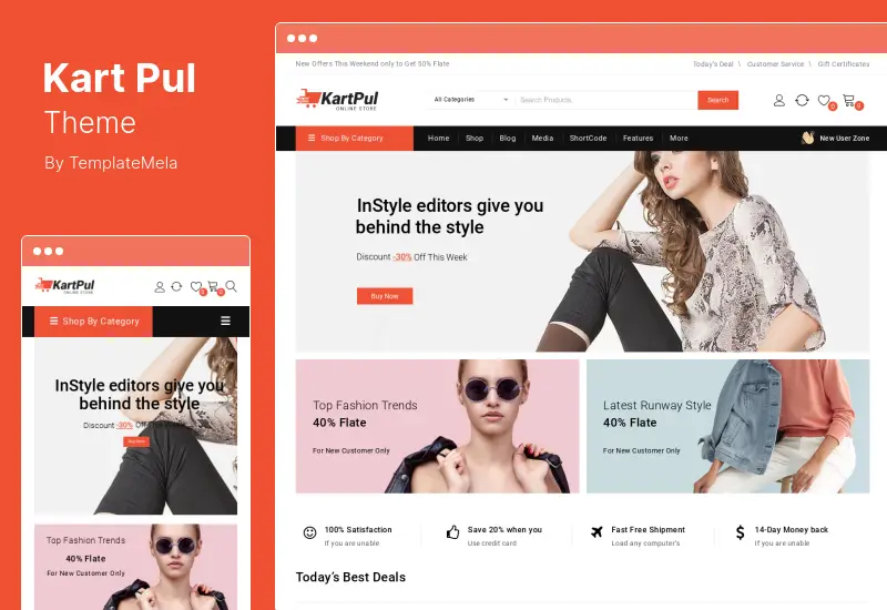 KartPul Theme - Tema multifuncțională WooCommerce