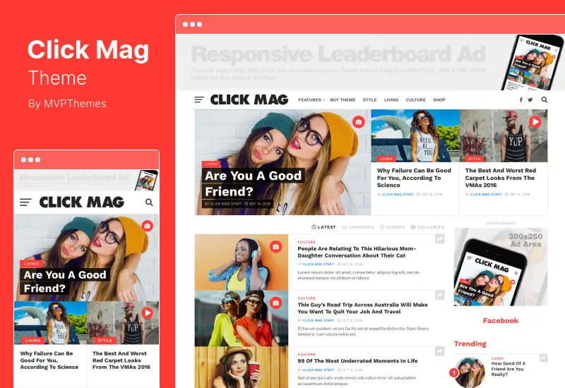 คลิก Mag Theme - Viral News Magazine และ Blog WordPress Theme