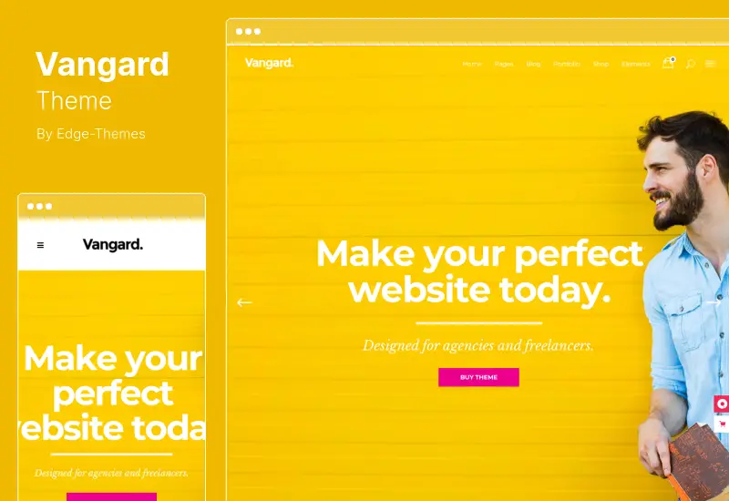 Vangard Theme - ธีมสำหรับฟรีแลนซ์และเอเจนซี่ WordPress Theme