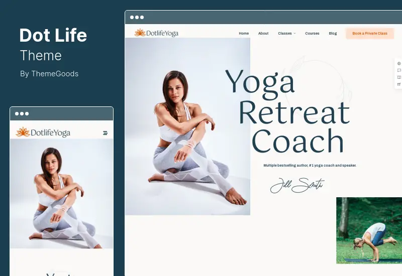 DotLife Theme - Тема WordPress для онлайн-курсов Coach