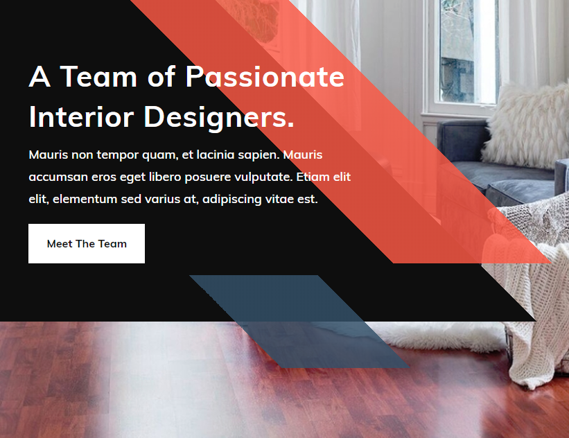 design dell'intestazione divi