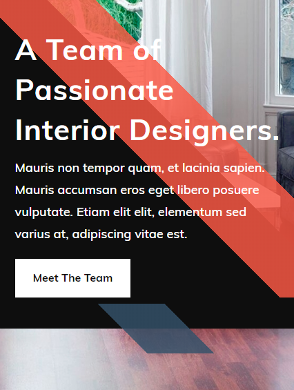 design dell'intestazione divi