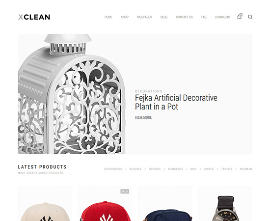 xclean-wordpress-ecommerce-theme