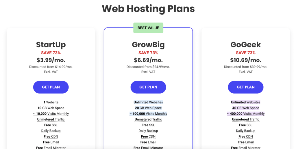Hostinger vs SiteGround: qual é o melhor custo-benefício? 3 Hostinger vs SiteGround: Which Is the Better Value for Money? 3
