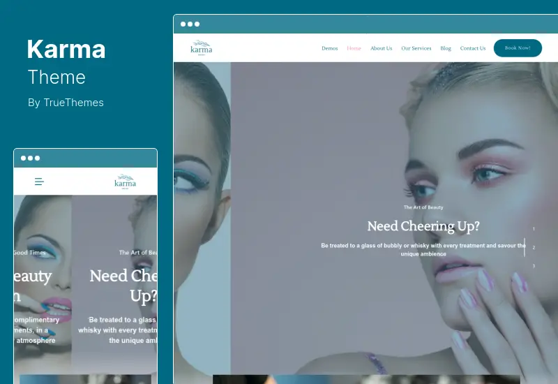 Karma 主題 - 商業登陸頁面 Elementor WordPress 主題