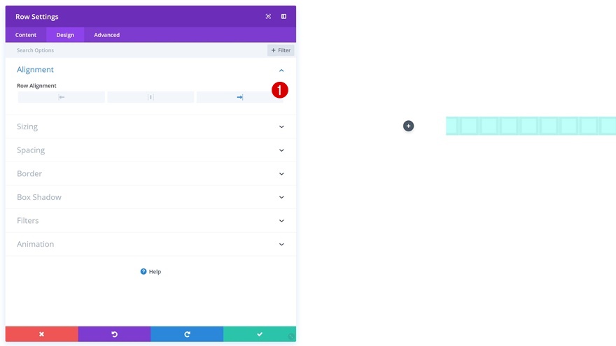 границы строк