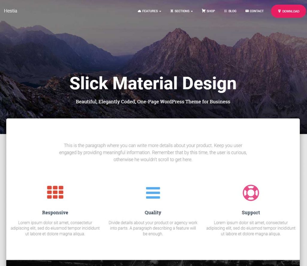 hestia-material-design-free-wordpress-theme