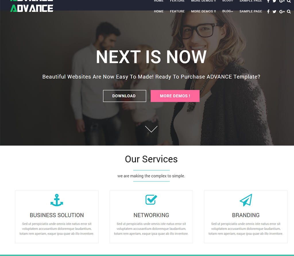 Advance-Wordpress-Business-Theme