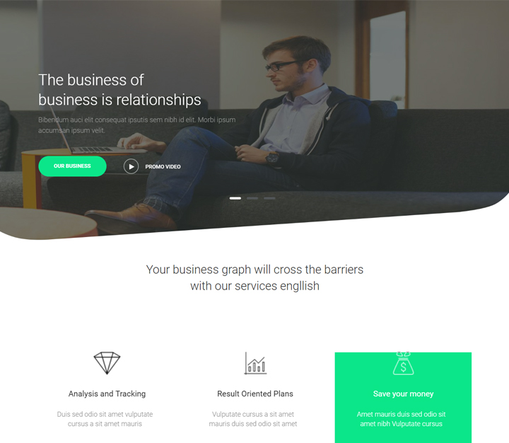Nexa erstellt kostenlose WordPress-Business-Themes