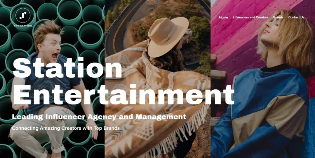 Station Entertainment: 大手インフルエンサーのエージェンシーとマネジメント