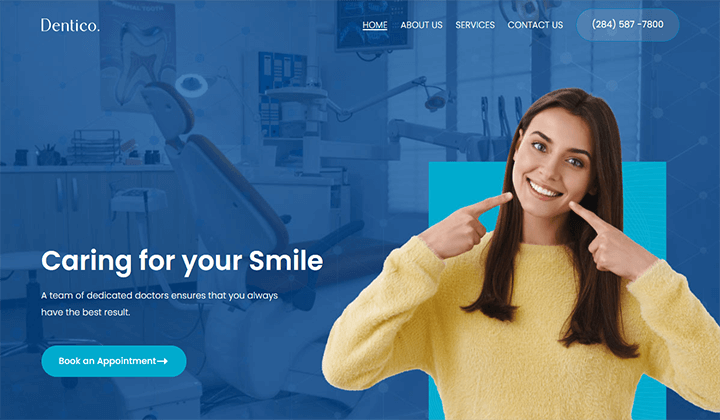 2023 年歯科医のウェブサイトに最適な WordPress テーマ 13 10 zakra dental 21