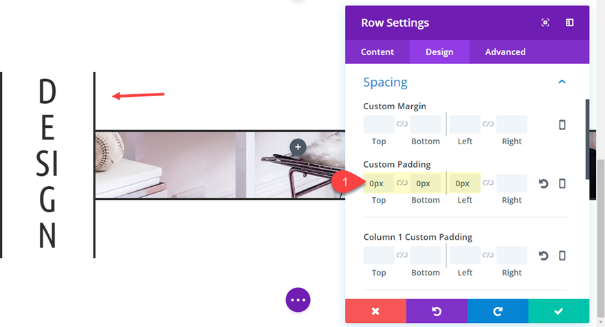дизайны заголовков divi