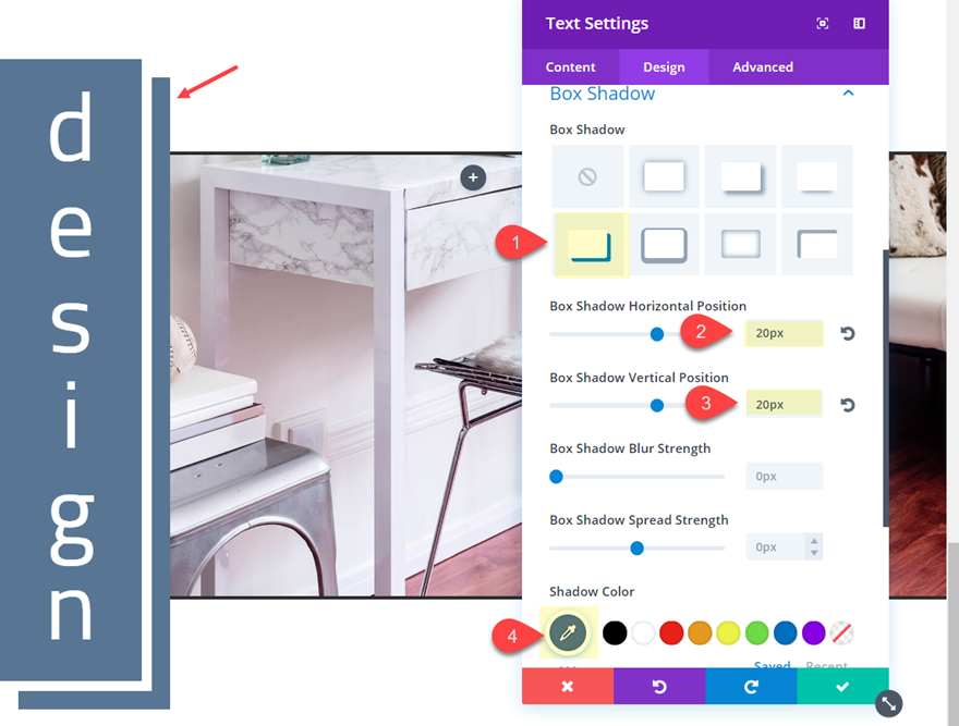 дизайны заголовков divi