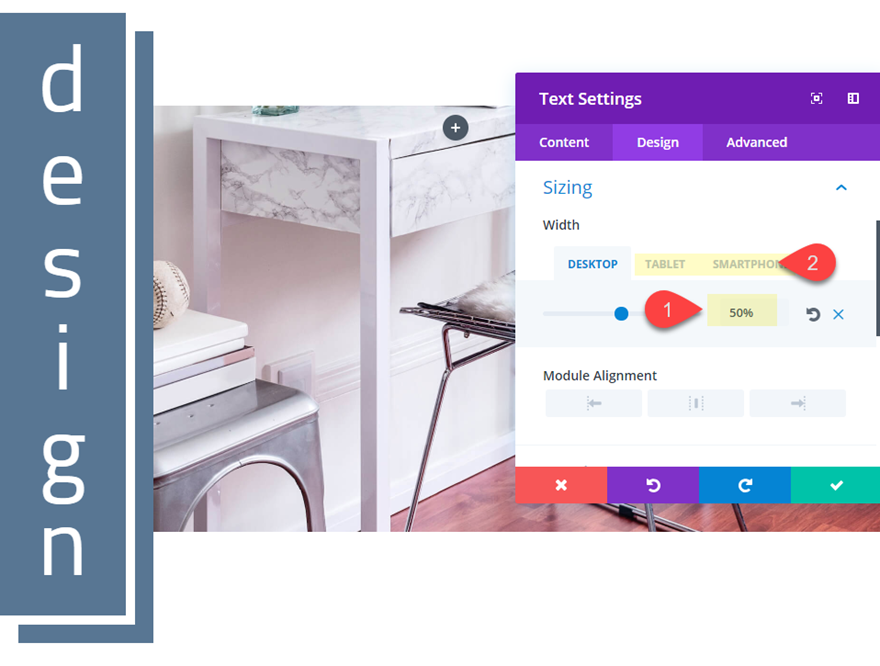 дизайны заголовков divi