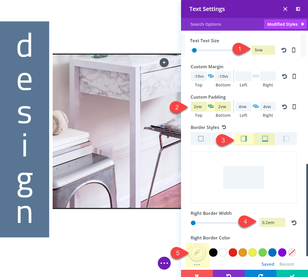 дизайны заголовков divi