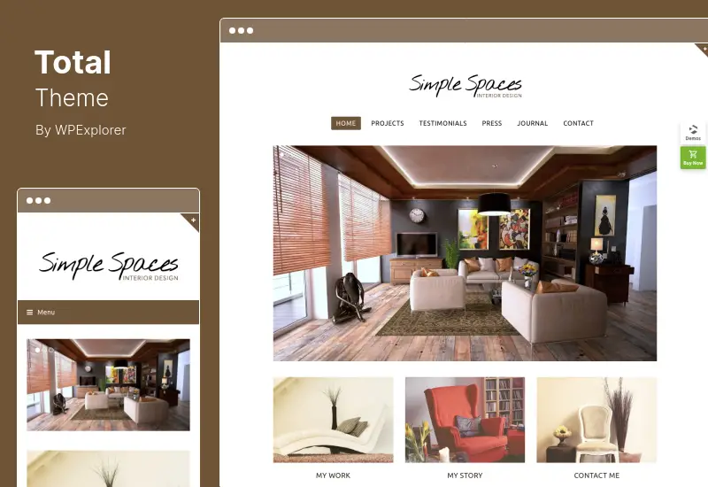 Tema totale - Tema WordPress multiuso reattivo