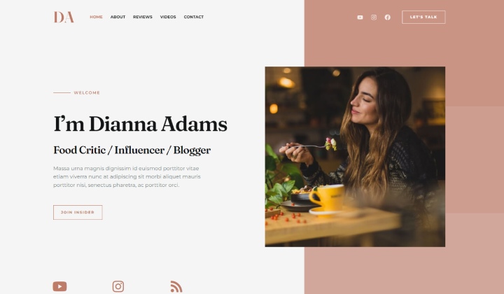 16 cele mai bune teme și șabloane WordPress pentru bloggeri și influenți de mâncare 2023 3 Astra FoodBlogging
