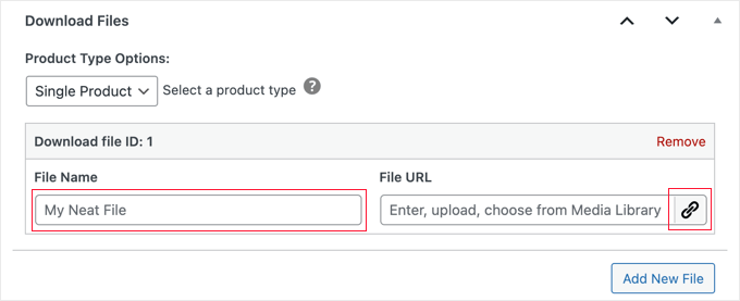 Adicionando um arquivo a um único produto com um preço fixo Adding a File to a Single Product With a Fixed Price