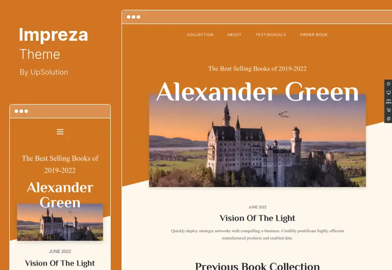 Tema Impreza - Site WordPress și tema WooCommerce Builder