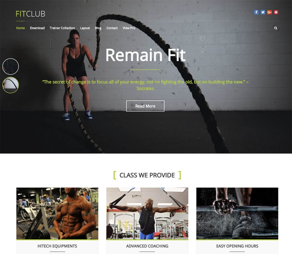 fitclub-ücretsiz-fitness-wordpress-teması