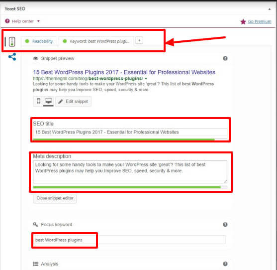 SEO-Check und Inhaltsanalyse und SEO-Check