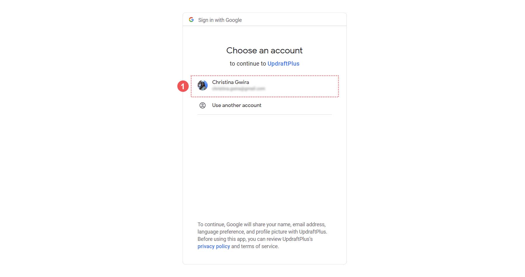 Connectez-vous à votre Google Drive