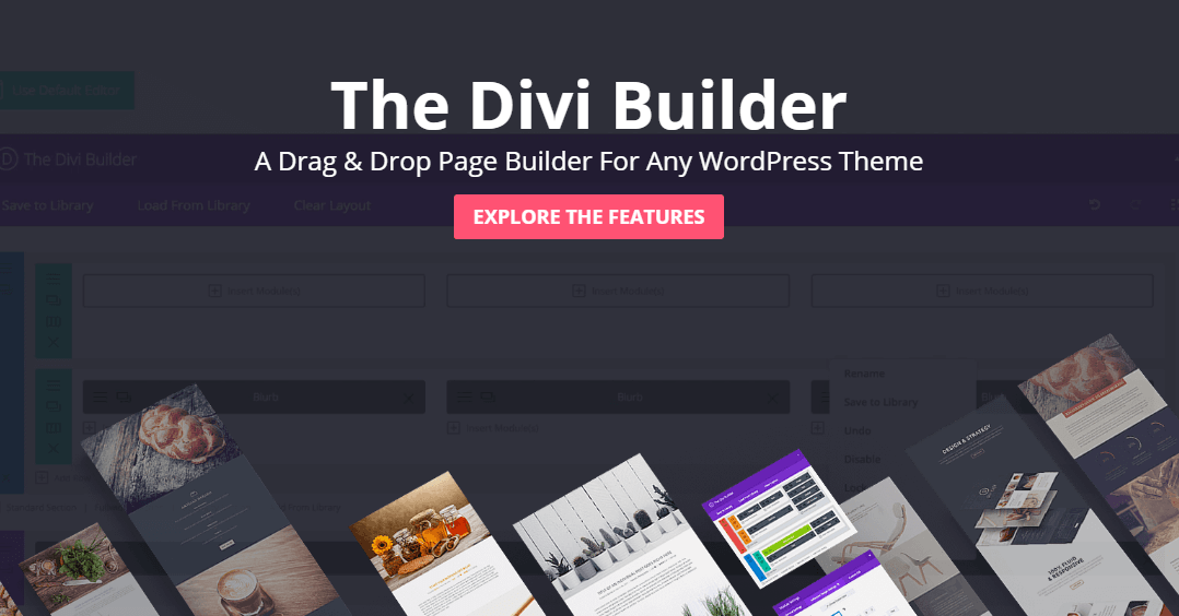 Divi Builder 插件