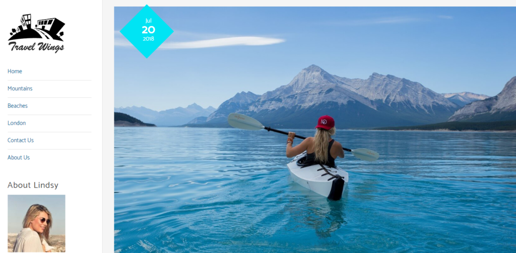 2023 年 12+ 博客和代理網站免費 WordPress 旅遊主題 1 Zita is one of the best travel blogger and influencer WordPress themes and templates available on internet.
