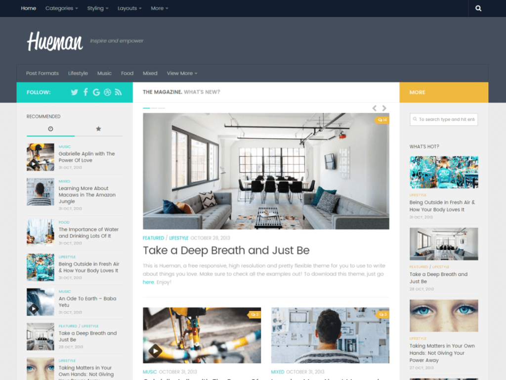 2023 年ブログ向けベスト WordPress テーマ 3 WordPress Blog Theme