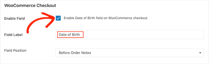 Agregar el campo de fecha de nacimiento a la página de pago de una tienda en línea Adding the birth date field to an online store's checkout page